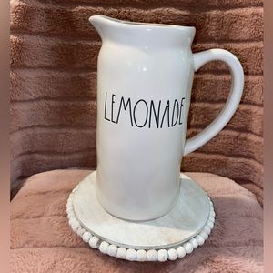 Rae Dunn lemonade pitcher